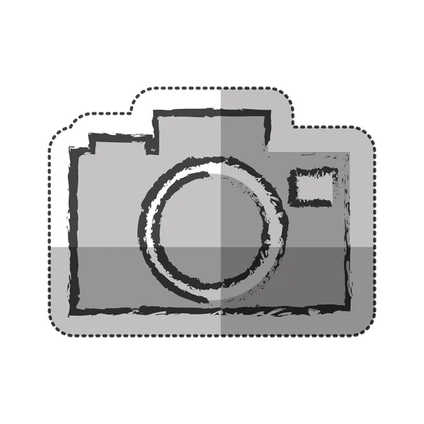 Vintage fotografisk kamera — Stock vektor