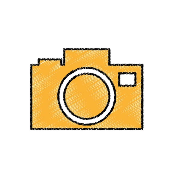 ビンテージ写真用カメラ — ストックベクタ