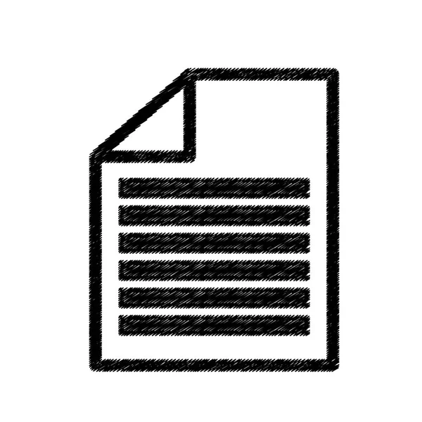 Document rapport papier — Image vectorielle