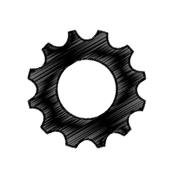 Gear cog wheel — Stock Vector