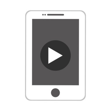 akıllı telefon mobil teknoloji izole simgesi