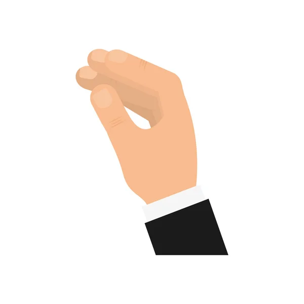 ซิลูเอทมือมนุษย์ — ภาพเวกเตอร์สต็อก
