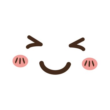 Güzel çizgi film yüzü.