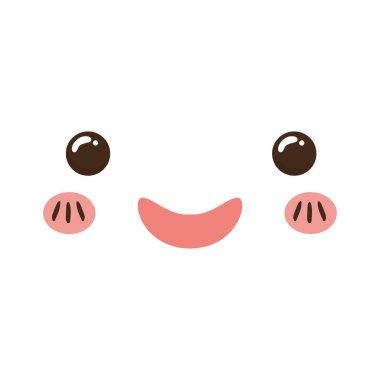 Güzel çizgi film yüzü.