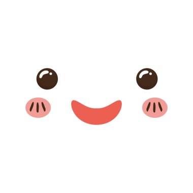 Güzel çizgi film yüzü.