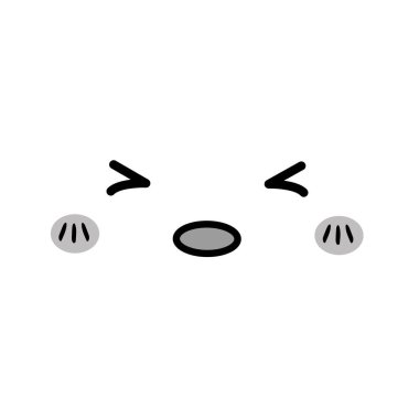 Güzel çizgi film yüzü.