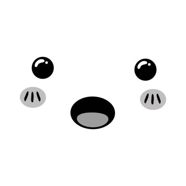 Güzel çizgi film yüzü.