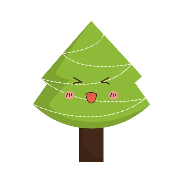 Pino de Navidad — Vector de stock