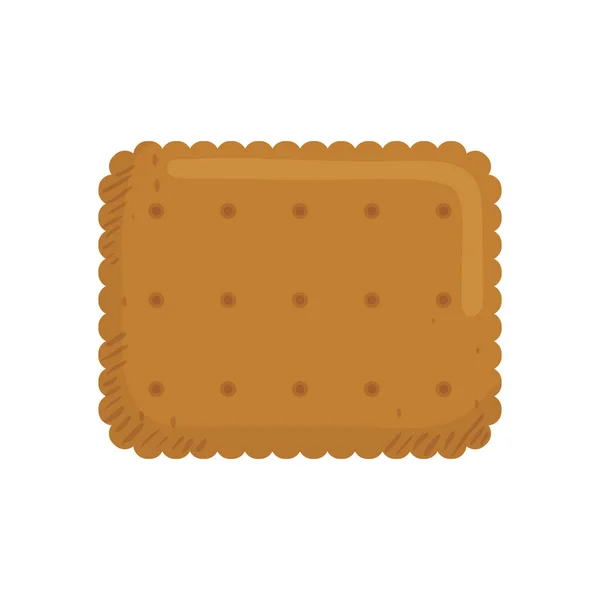 Heerlijke cookie Cartoon — Stockvector