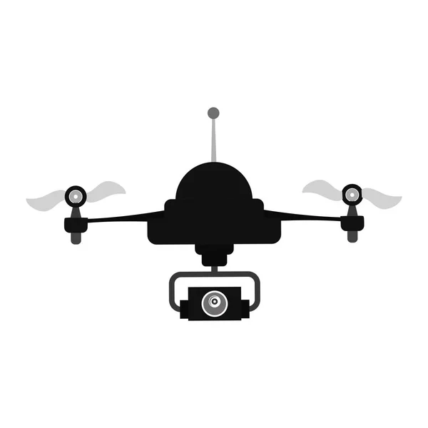 Tecnologia robô drone — Vetor de Stock