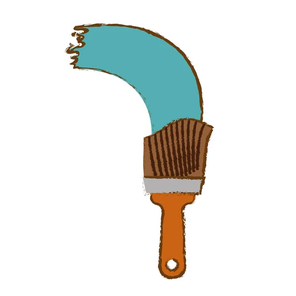 Brocha pintura icono | icono de la brocha de pintura — Vector de stock