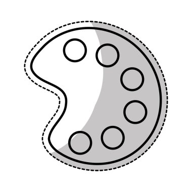 Boya mutfak eşyaları simge görüntüsü