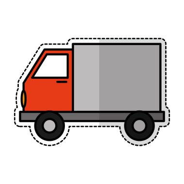Kargo kamyonu simgesi