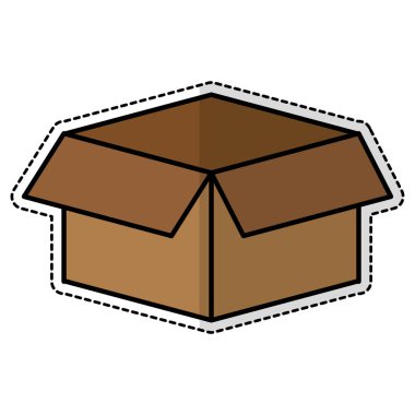 karton kutu simgesi