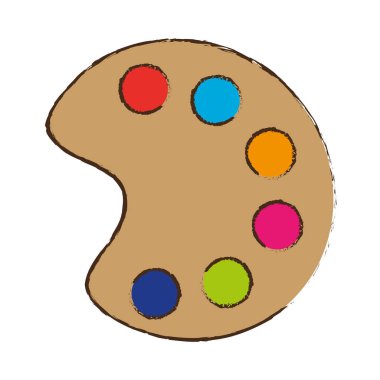 Boya mutfak eşyaları simge görüntüsü