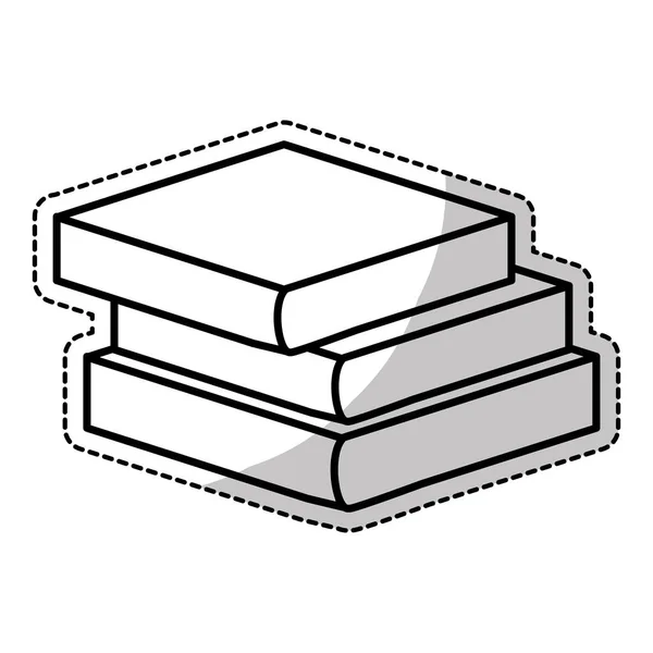 Libro icono imagen — Vector de stock