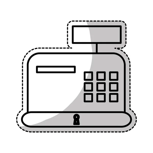 Cash register icon image — Stock Vector