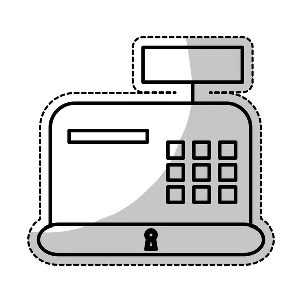 Cash register icon image — Stock Vector