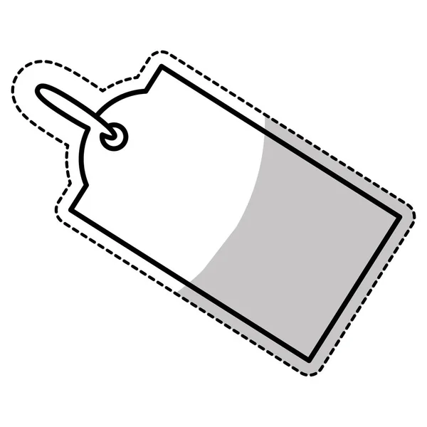Etykieta lub tag obrazu ikony — Wektor stockowy