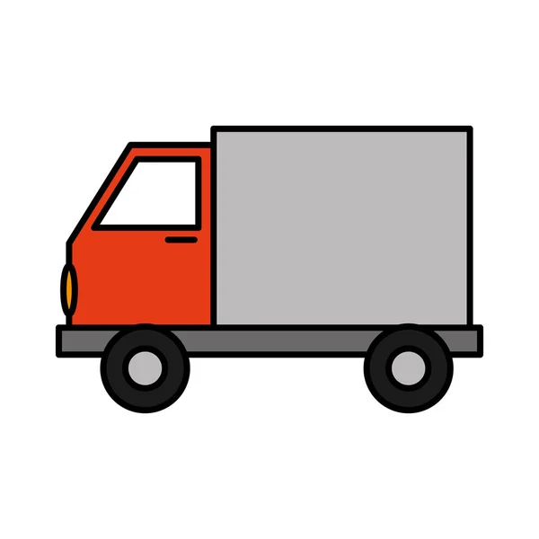 Icona del camion merci — Vettoriale Stock