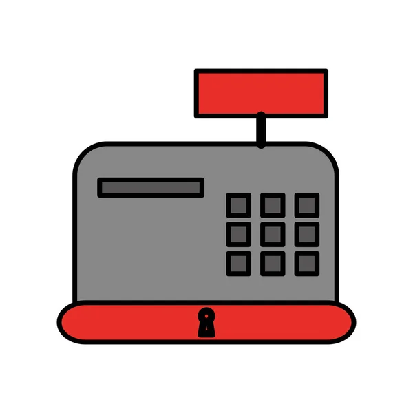 Cash register icon — Stock Vector