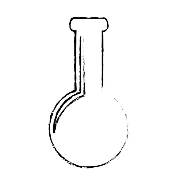 Obrázek ikony baňky chemie — Stockový vektor