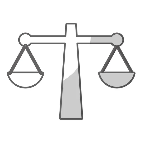 Изображение значка правосудия — стоковый вектор