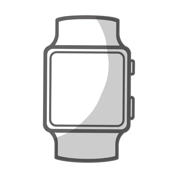 Smartwatch icona accessorio digitale immagine — Vettoriale Stock