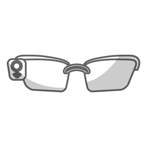 Icône du dispositif smartglasses — Image vectorielle