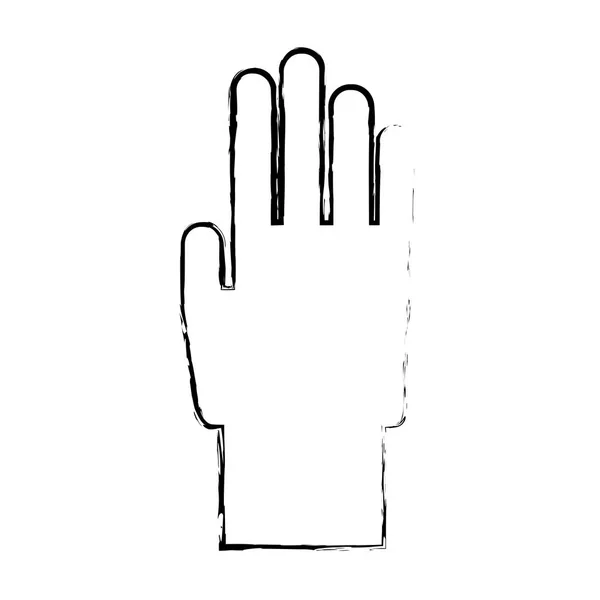 Human hand icon — Stock Vector