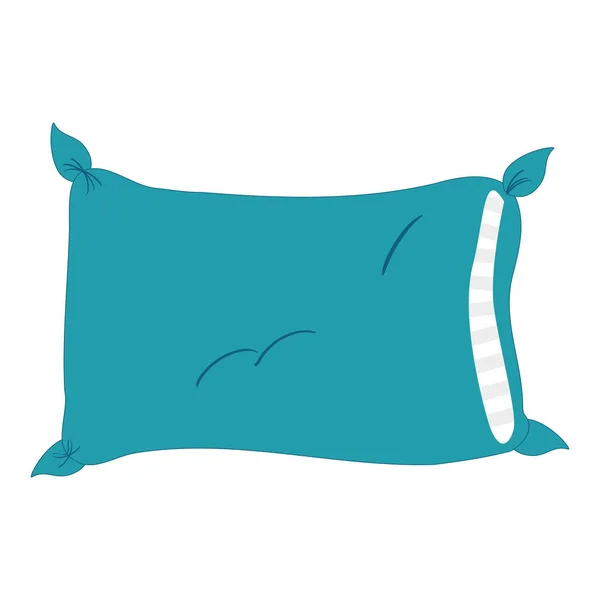 Single pillow icon image — Stock Vector