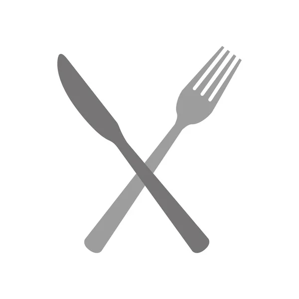 Cutlery icon image — Stock Vector