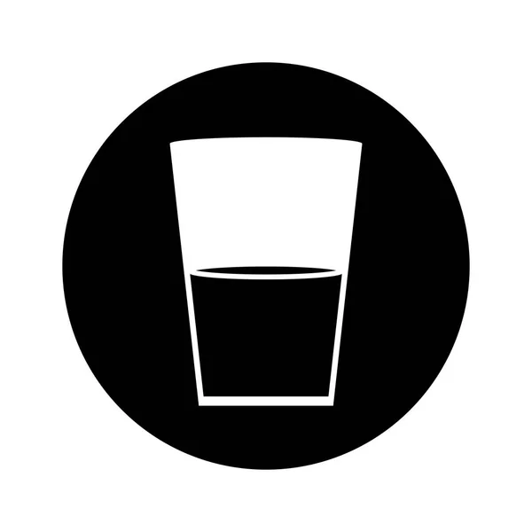 Imagen icono de agua — Vector de stock