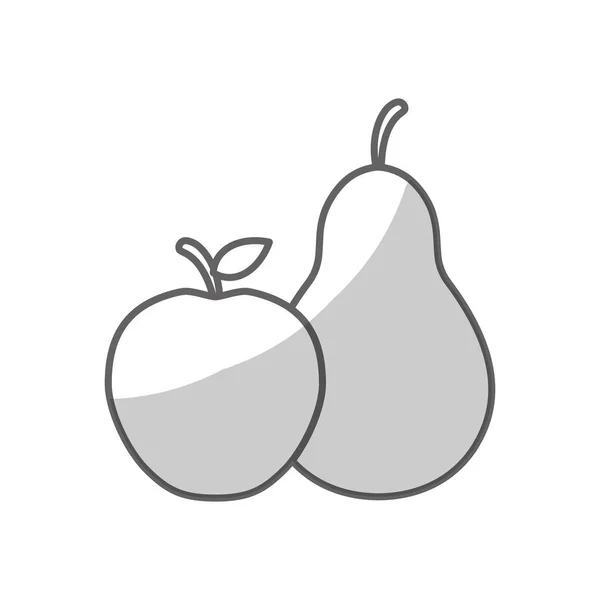 Fruit pictogramafbeelding — Stockvector