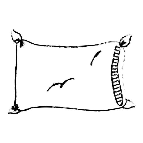 Comoda icona del cuscino — Vettoriale Stock