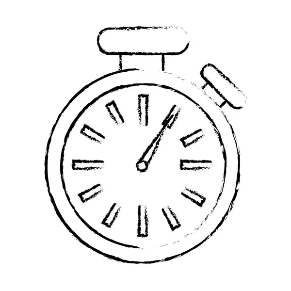 Chronometer time device — Stock Vector