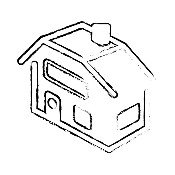 House property icon — Stock Vector