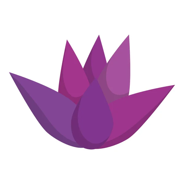 Icono de flor de loto — Archivo Imágenes Vectoriales