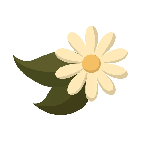 Hermoso icono de flor — Vector de stock