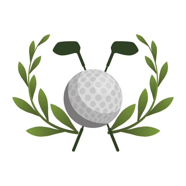 Golfsport-Design — Stockvektor