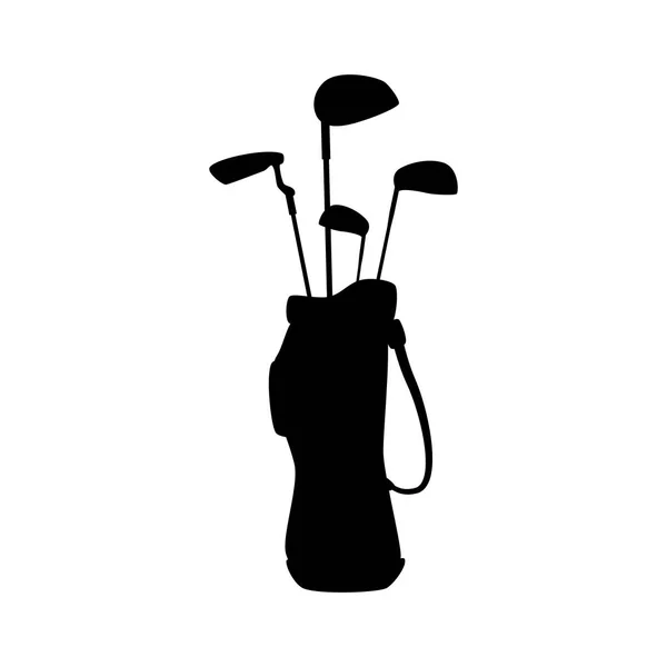 Diseño deportivo de golf — Vector de stock