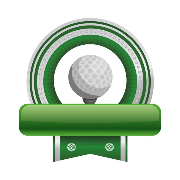 Golfe design desportivo —  Vetores de Stock