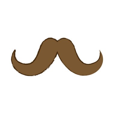 Vintage bıyık simge görüntüsü