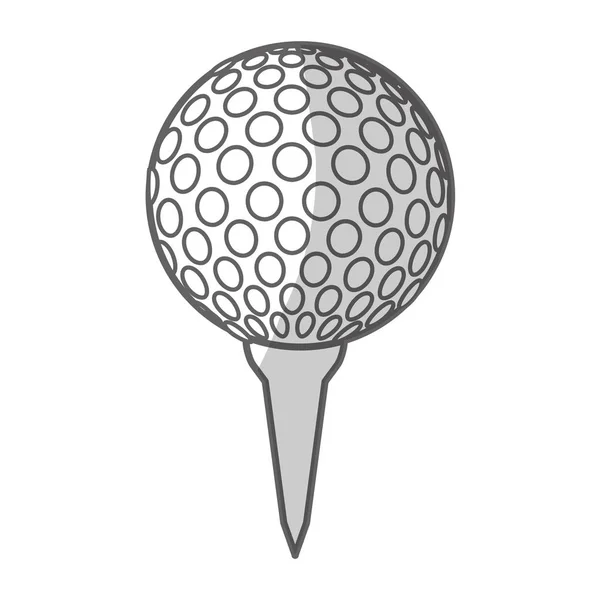 Diseño deportivo de golf — Archivo Imágenes Vectoriales