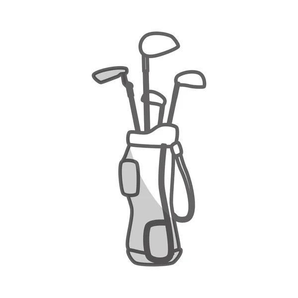 Diseño deportivo de golf — Archivo Imágenes Vectoriales