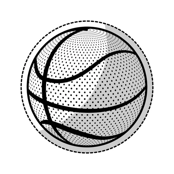 Baloncesto deporte diseño — Archivo Imágenes Vectoriales