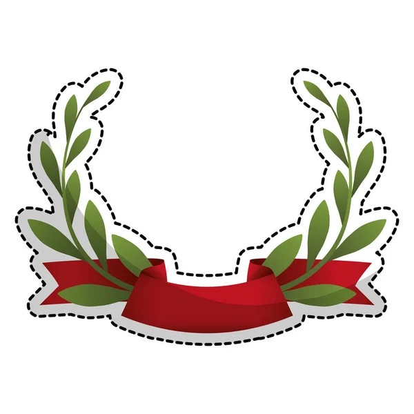 Emblema icona immagine — Vettoriale Stock