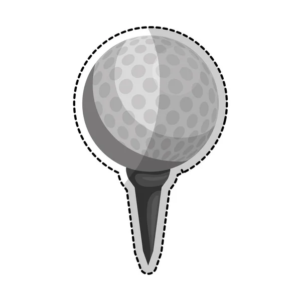 ゴルフのアイコン画像 — ストックベクタ