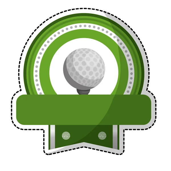 Obraz ikony Golf — Wektor stockowy