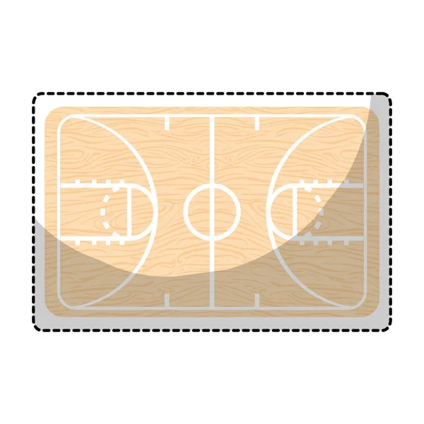 Ícone de basquete imagem —  Vetores de Stock